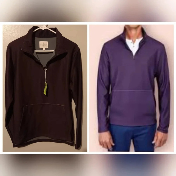 Construct Tonal Quarter Zip Pullover - Picture 1 of 6